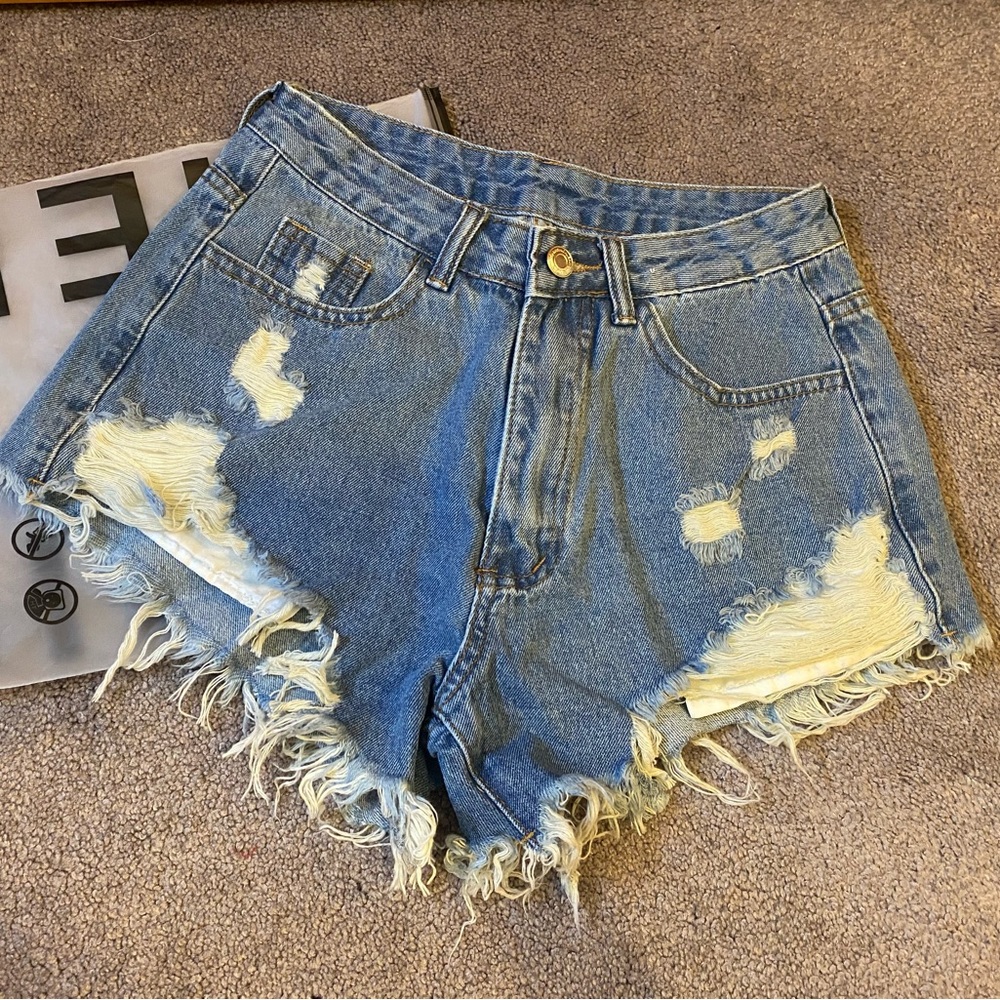 shien jean shorts